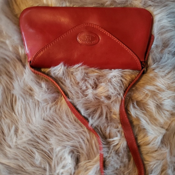 Leather clutch, made in Italy - Picture 3 of 5